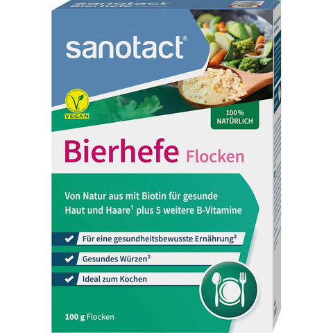 sanotact flocons de levure de bière (100 g)
