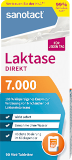 sanotact Laktase 7000 Direkt Mini comprimés (90 pièces, 7,1 g)