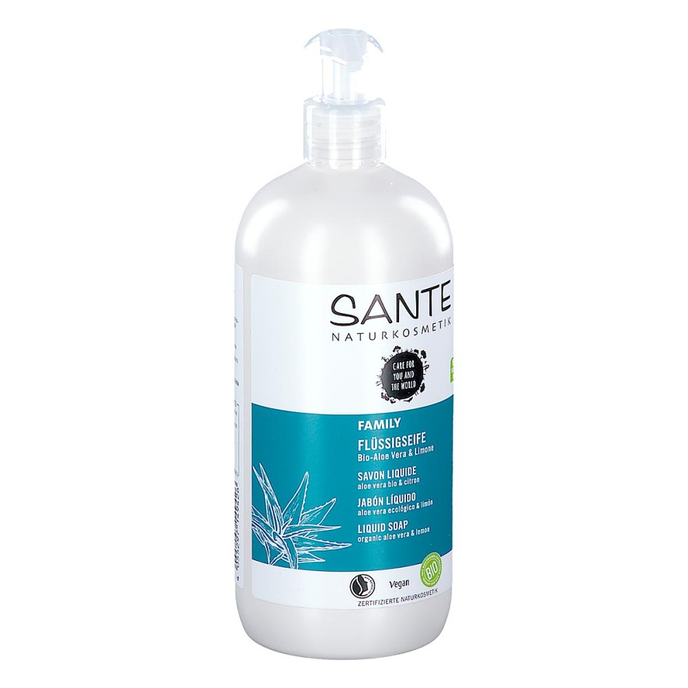 Sante savon liquide bio-aloe vera & citron (500 ml)