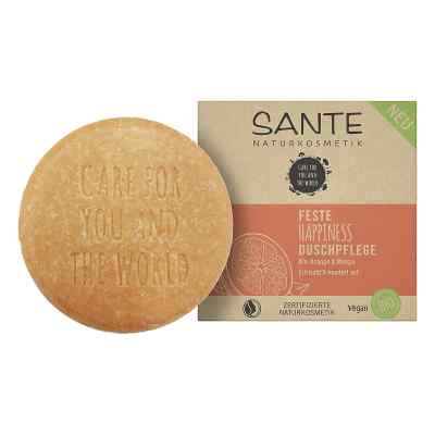 Sante Happiness gel douche solide bio Orange & Mangue (80 g)