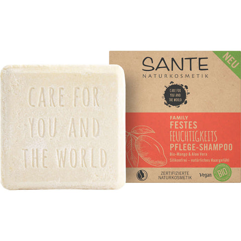 Santé Organic Mango & Aloe Vera Hydrating Solid Shampoo (60 g)