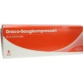 Dr. Ausbüttel GmbH & Co. KG Compresses absorbantes stériles 20x40cm Draco (5 pièces)