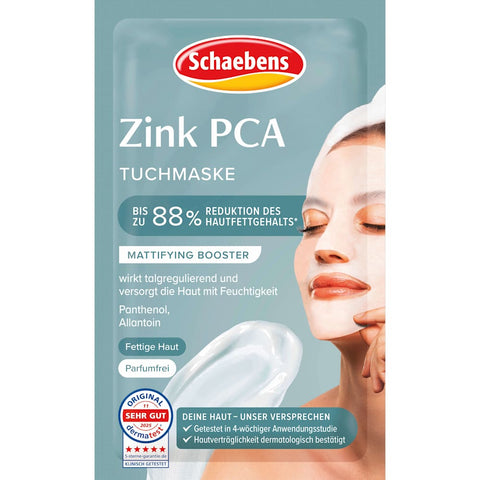 Schaebens Masque en tissu Zink PCA (1 pièce)