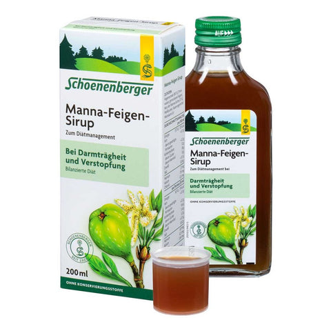 Schoenenberger sirop de manne et figues (200 ml)