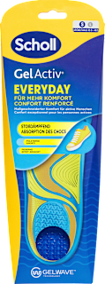 Scholl GelActiv Everyday semelles (pointure 35,5 - 40,5, 1 paire, 2 pièces)