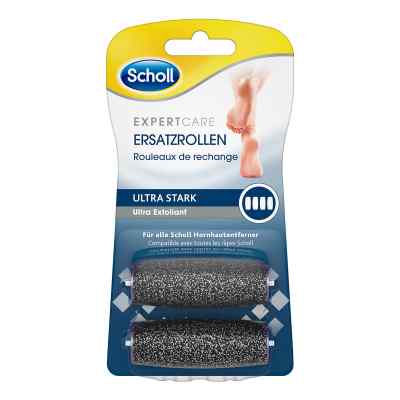 Scholl Velvet smooth Pedi rouleaux de remplacement ultra forts (2 pièces)