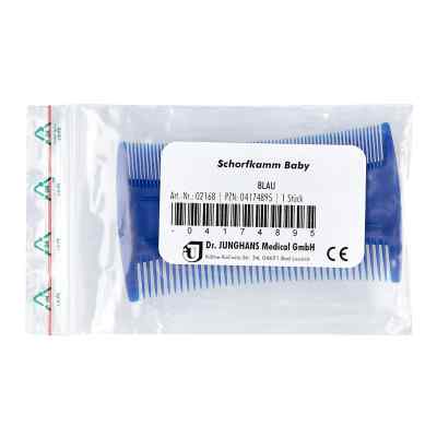 Dr. Junghans Medical GmbH peigne à croûtes de lait pour bébé bleu (1 pièce)