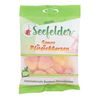 Kda Seefelder cœurs de pêche acidulés (100 g)