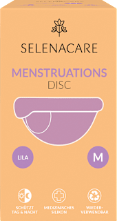 SELENACARE disque menstruel violet taille M (1 pièce)