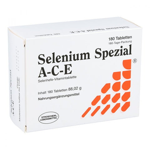 Stroschein Gesundkost Ammersbek Selenium spécial Ace comprimés (180 comprimés)