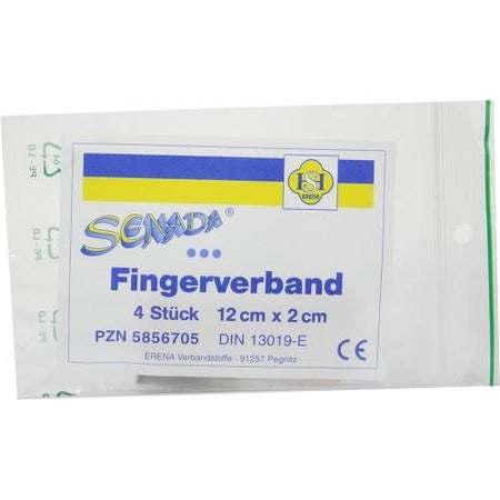 Senada bandage pour doigt 2x12 cm (4 pièces)