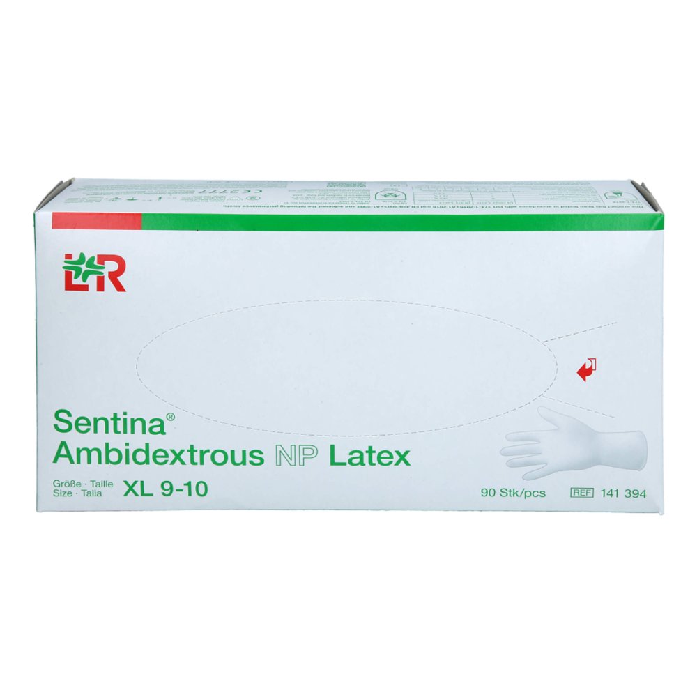 Sentina Ambidex XL sans poudre (90 pièces)