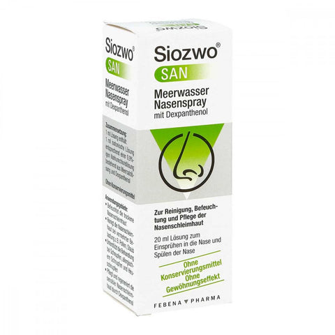 Siozwo San sea water nasal spray with dexpanthenol (20 ml)