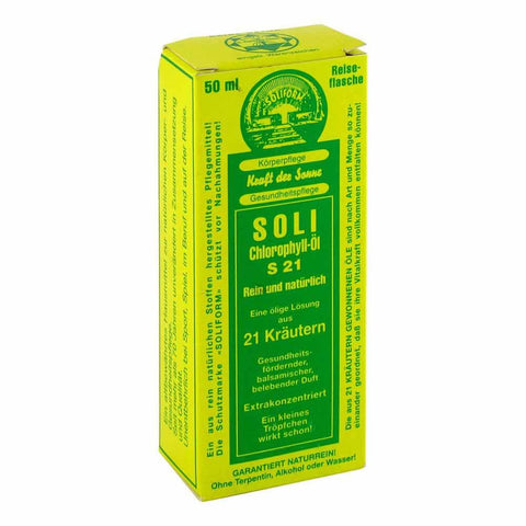 Soli-chlorophyll huile S 21 (50 ml)