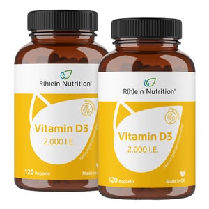 R(h)ein Nutrition Vitamin D3 2,000 IU (2x120 capsules)