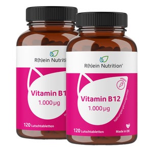 R(h)ein Nutrition Pack économique Vitamine B12 1.000 µg (2x120 comprimés)