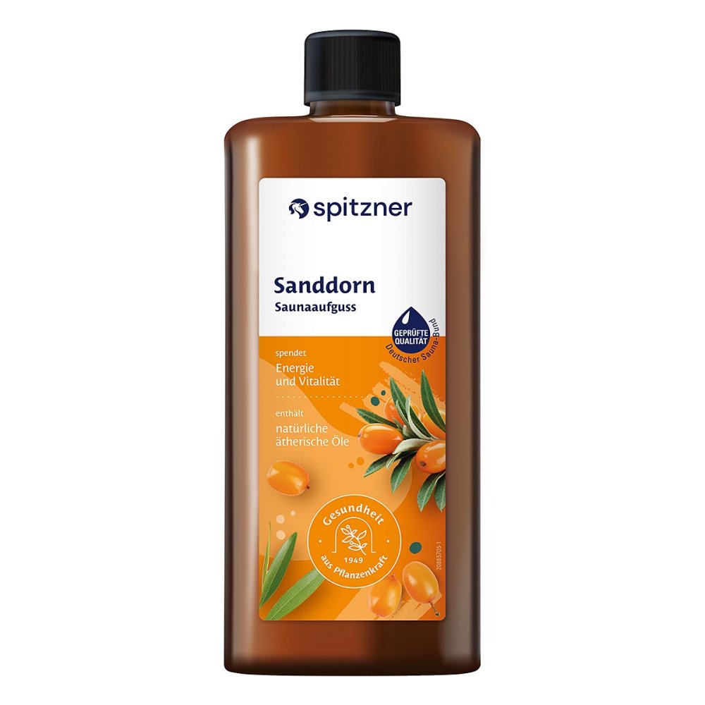 Spitzner infusion pour sauna Argousier bien-être (1000 ml)
