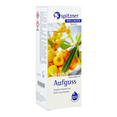 Spitzner concentré pour sauna à l'argousier Wellness (190 ml)