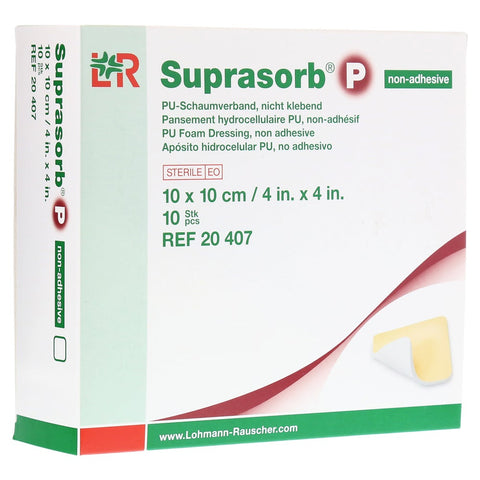 Suprasorb P pansement en mousse PU non adhésif (10 pièces)