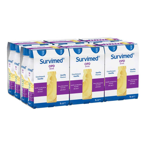 Survimed Opd boisson vanille en bouteille (24x200 ml)