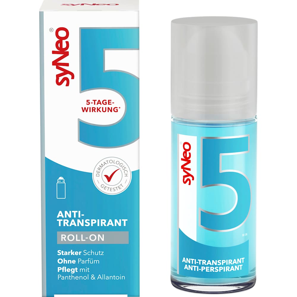 syNeo Antitranspirant Deo Roll-On sans parfum (50 ml)