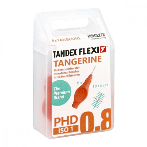 TANDEX FLEXI PHD 0.8 ISO 1 TANGERINE (6 pieces)
