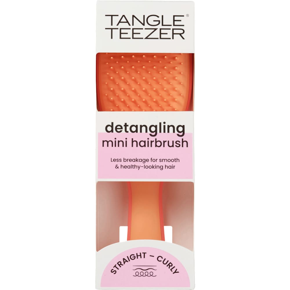 Tangle Teezer Brosse démêlante mini Ultimate Detangler salmon pink apricot (1 pièce)