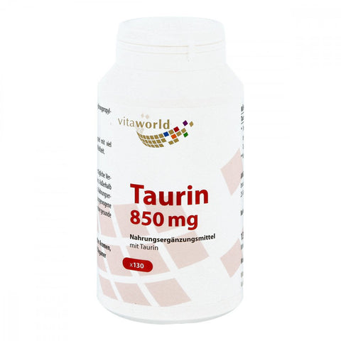 Vita World Taurine 850 mg gélules (130 pièces)