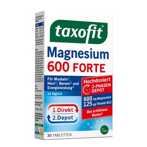 Taxofit Magnesium 600 FORTE Depot comprimés (3x30)