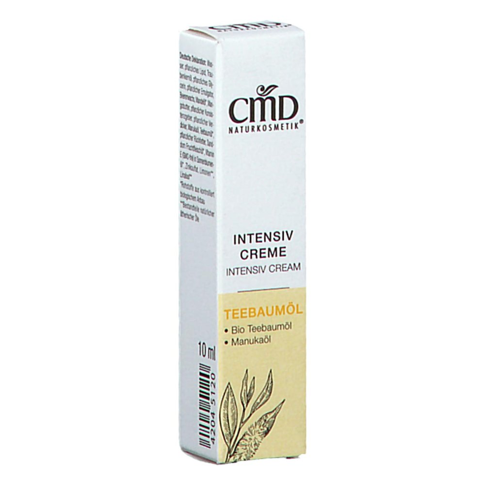 CMD Naturkosmetik Crème intensive à l'huile de thé (10 ml)