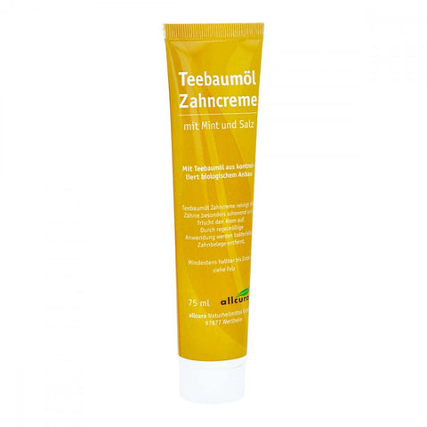 allcura pâte dentifrice à l'arbre à thé (75 ml)