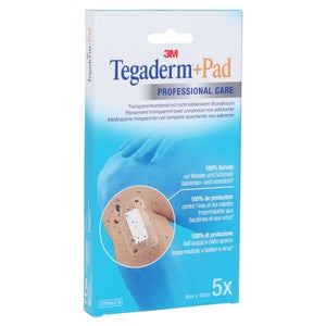 Tegaderm 3M Plus Pad pansement 6x10 cm (5 pièces)