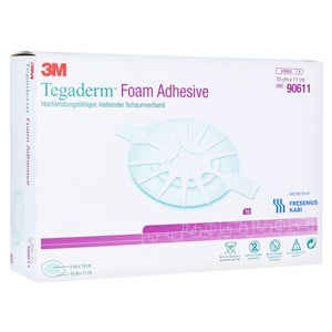 Tegaderm mousse adhésive FK 10x11 cm ovale (10 pièces)