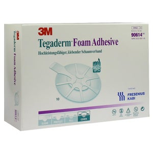 Tegaderm mousse adhésive FK 6,9x7,6 cm ovale (10 pièces)