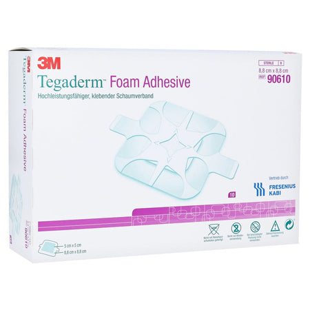 Tegaderm Mousse adhésive FK 8,8x8,8 cm 906 (10 pièces)