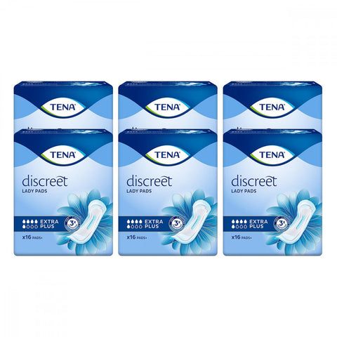 Tena Lady extra plus protège-slips (6x16 pièces)