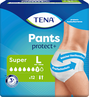 TENA Pants incontinence Super taille L (12 pièces)