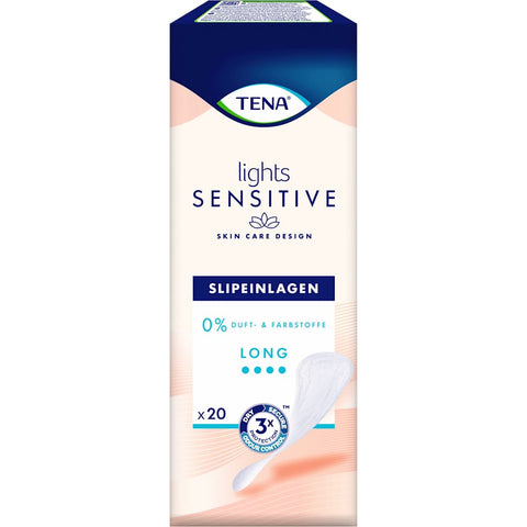 TENA protège-slips incontinence Lights Sensitive Long (20 pièces)