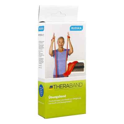 Thera Band Travel 2,5 m, résistance moyenne rouge (1 pièce)