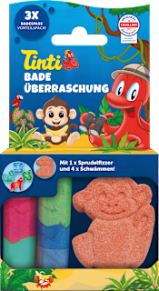 Tinti Set surprise de bain pour enfants (3 pièces, 1 pièce)