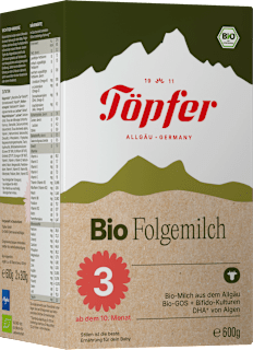 Töpfer Lait de suite 3 dès le 10e mois (600 g)