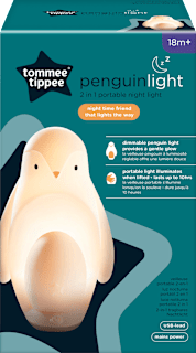 Tommee Tippee Veilleuse Pingouin portable 2-en-1 (1 pièce)