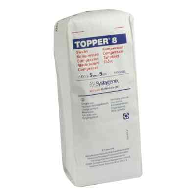 Solventum Topper 8 compresses non stériles 5x5 cm (100 pièces)