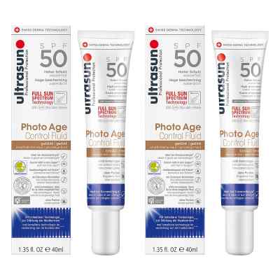 Ultrasun Photo Age Control fluid teinté SPF 50 (2x40 ml)