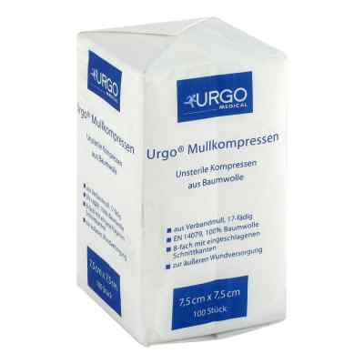 Urgo compresses de gaze non stériles 7,5x7,5 cm (100 pièces)