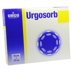 Urgo UrgoSorb compresses 10x10 cm (20 pièces)