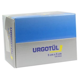 Urgo Urgotül gaze pour plaies 5x5 cm distributeur (120 pièces)