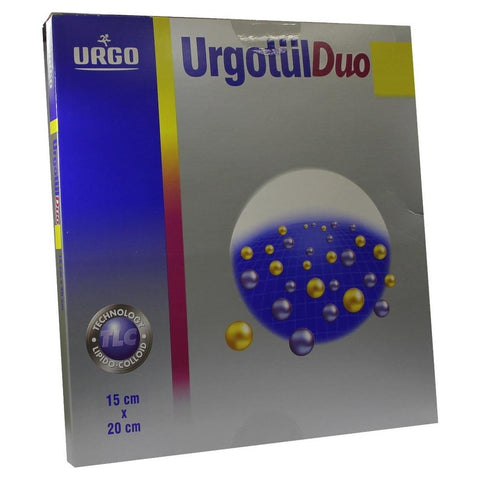 Urgotül Duo gaze pour plaies 15 x 20 cm (5 pièces)