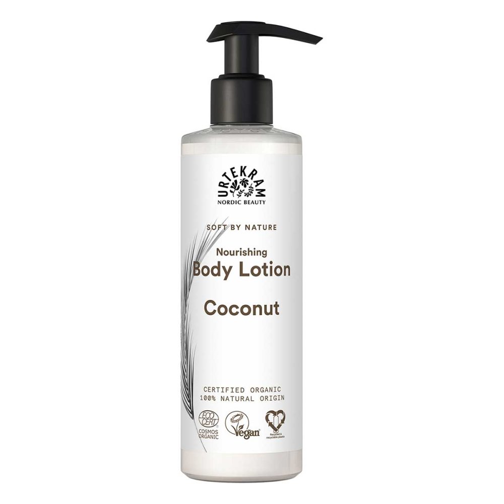 Urtekram Lotion pour le corps nourrissante à la noix de coco (245 ml)