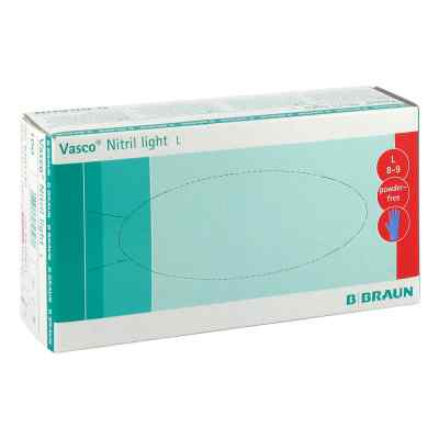 B. Braun Vasco Nitril light gants d'examen taille L (100 pièces)